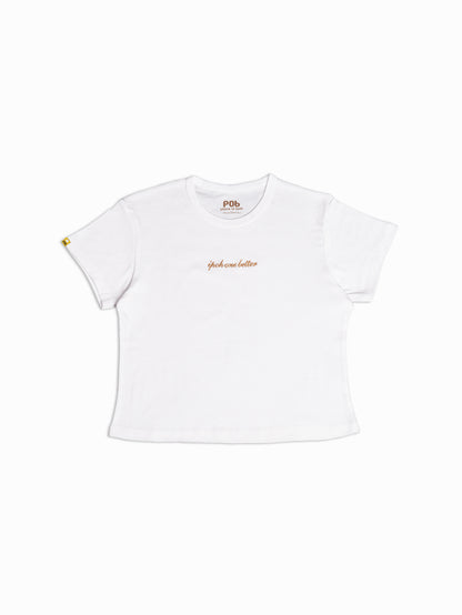 POB #ipohonebetter Baby Tee